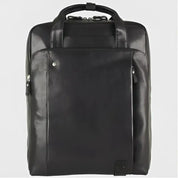 BORSA ZAINO PELLE 2MM FABIANA ACCIAIO Nero Taglia Unica