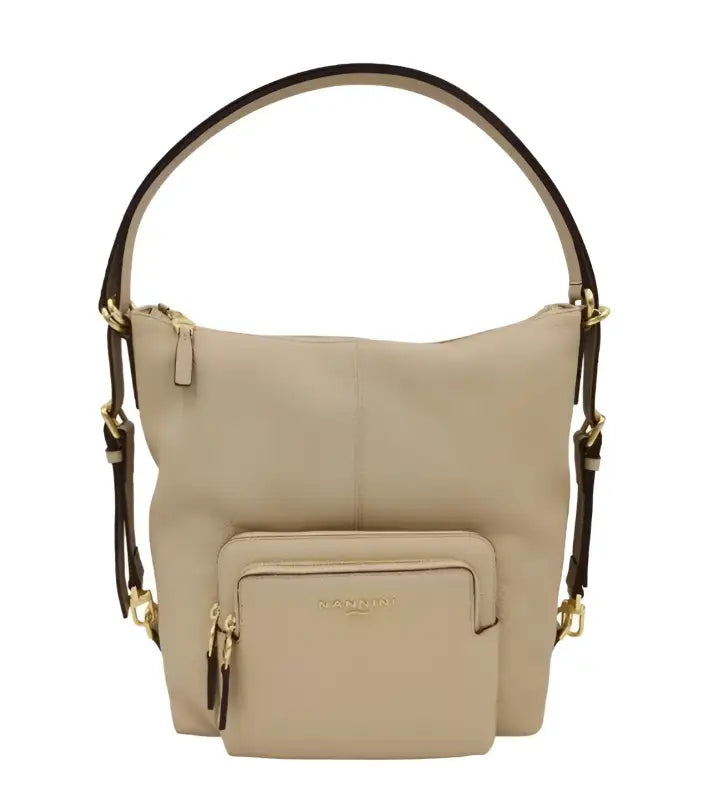 Borsa/Zaino Tiziana Donna Nannini 18212- - Beige / Taglia Unica