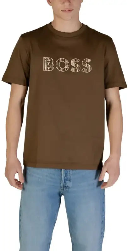 Boss T-Shirt Uomo - green / S - Abbigliamento T-shirt