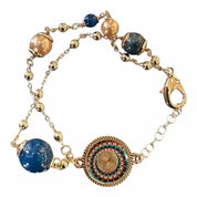 BR11990 Bracciale Gattinoni Blu 0000000602 - UNICA / Blu - Bracciale