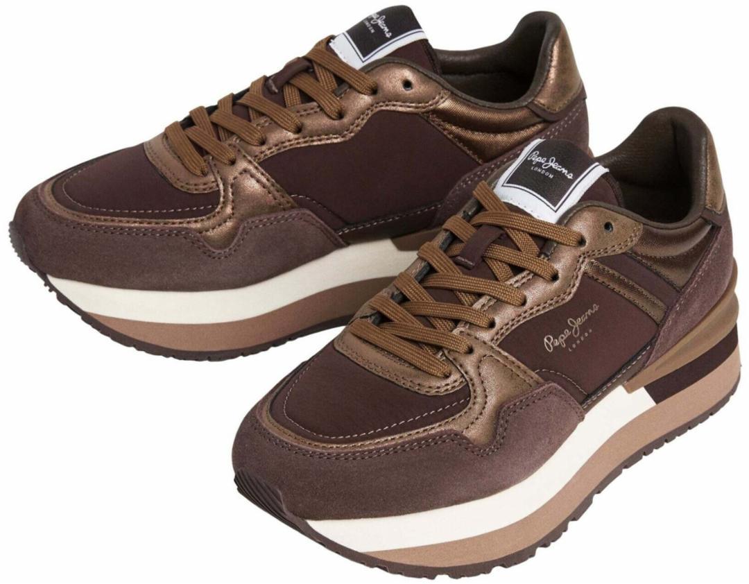 PLS600066  SNEAKERS Pepe Jeans Marrone 0000000755 Pepe Jeans