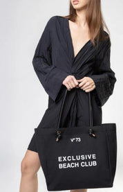 73BSQM01 SHOPPING BAGS V73 Black 0000000330