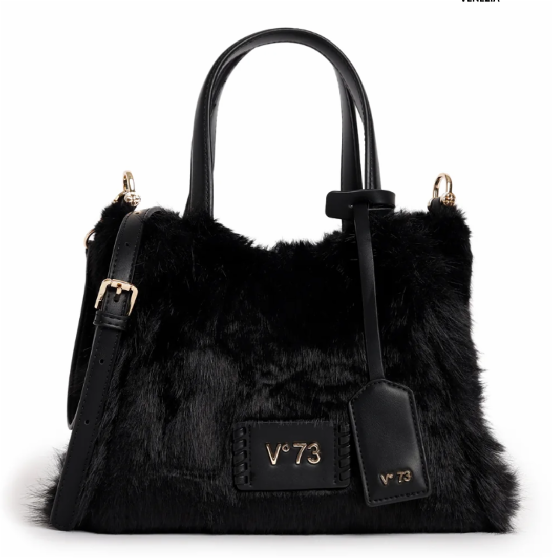 73BSA4I03 BORSA A MANO V73 Nero 0000000792
