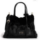 73BSA4I03 BORSA A MANO V73 Nero 0000000792