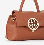 0000000158 BORSA A MANO V73 Cuoio 0000000158