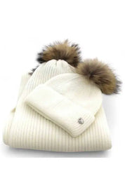 Cappello/Sciarpa - Bianco / Taglia Unica - Cappello/Sciarpa