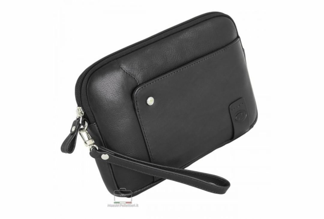 8383 Borsello Acciaio Nero 0000000128