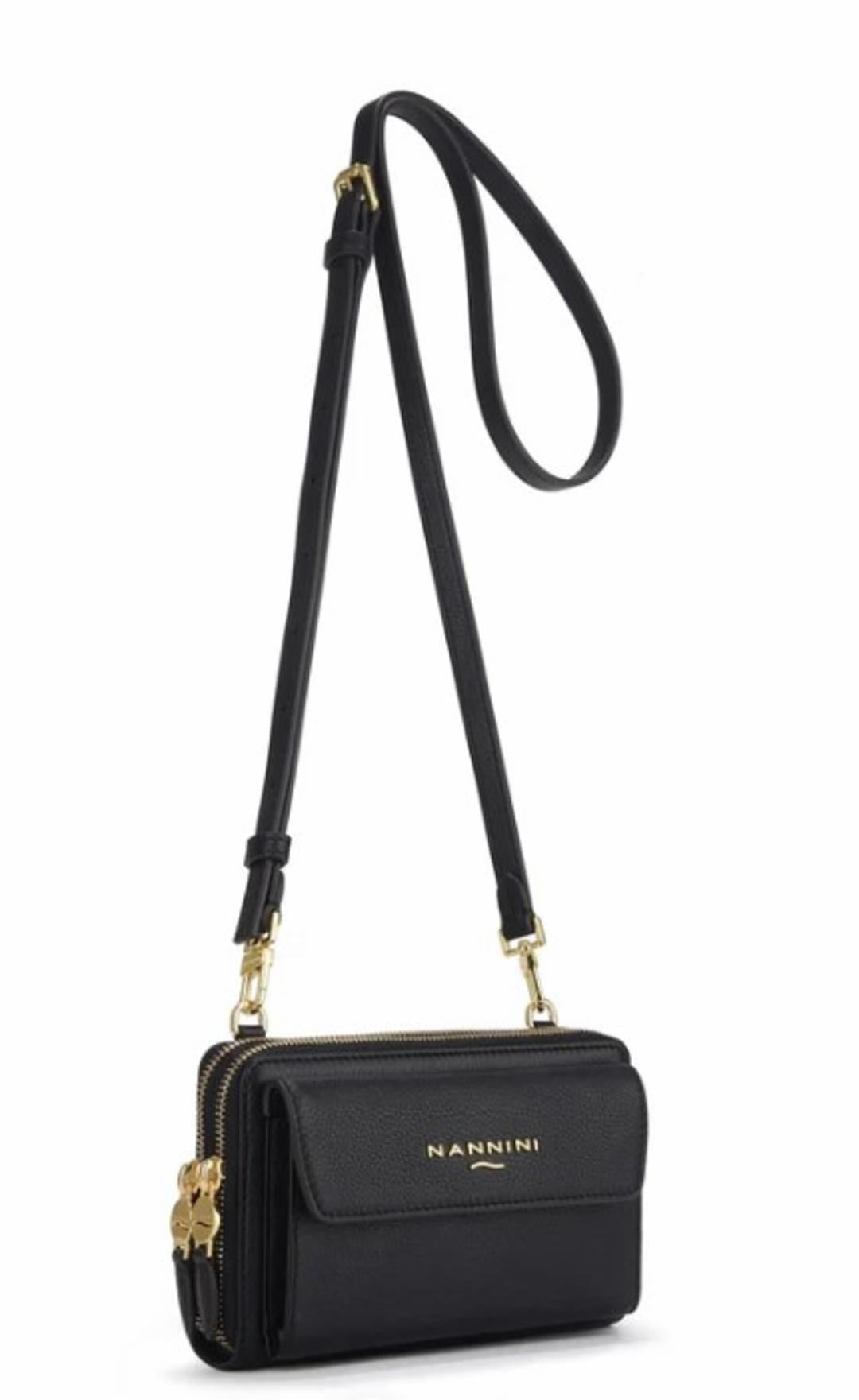 18674 BORSE A TRACOLLA Nannini Nero 0000000456