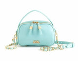 CNCBIVO1 C.N.C. CROSSBODY BAGS Light Blue 0000000349