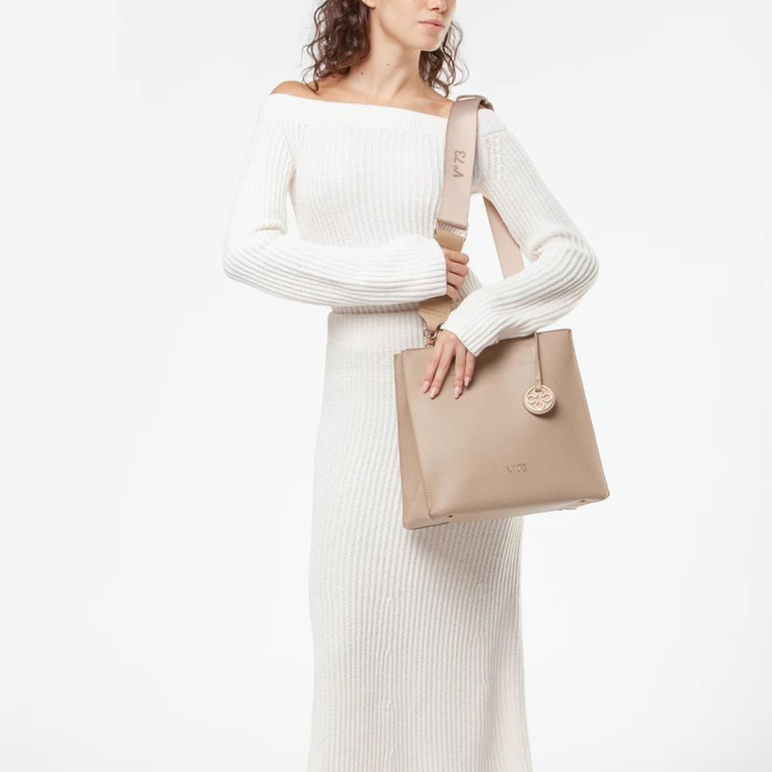 73BS9CI01 BORSA A MANO V73 Beige 0000000048