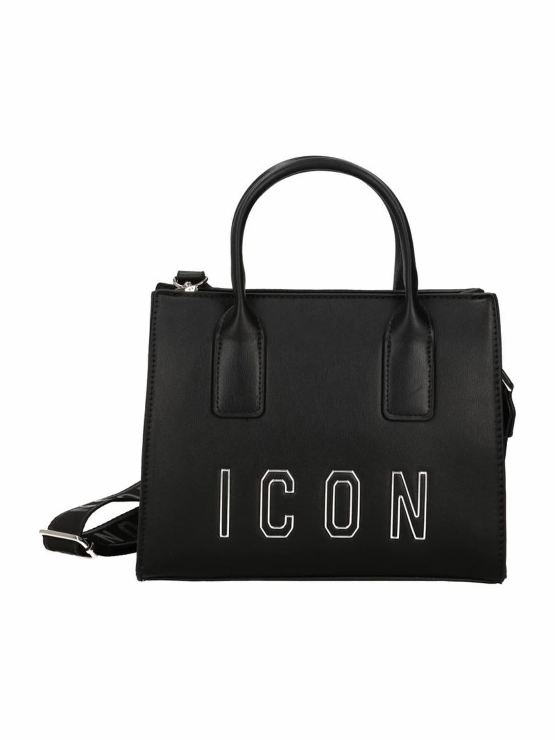ICBS17A01  BORSE SHOPPING ICON Nero 0000000560