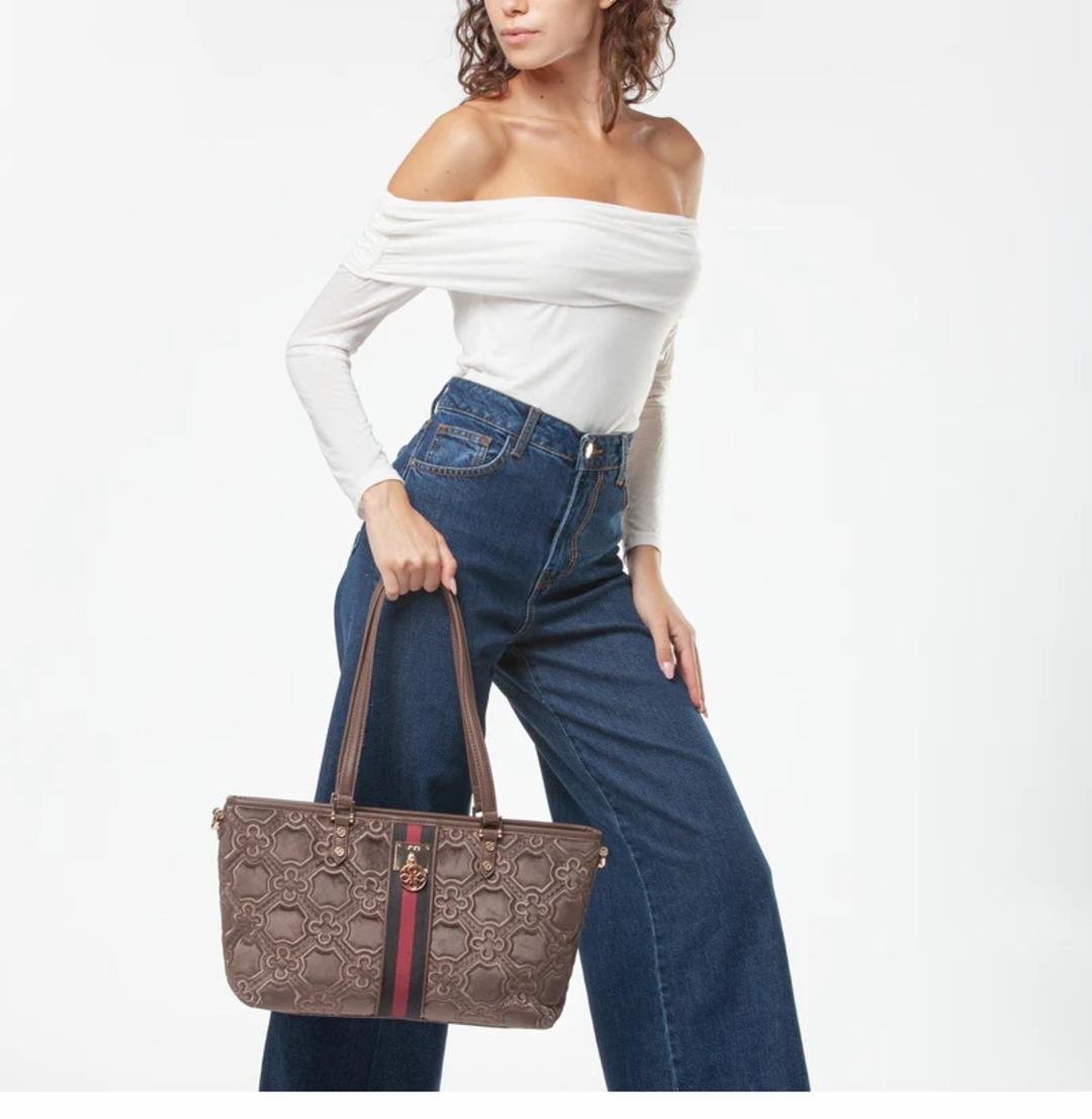 73BS9BN01 BORSE SHOPPING V73 Tauper/Multicolor 0000000107