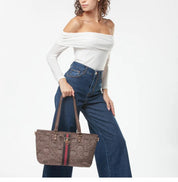 73BS9BN01 BORSE SHOPPING V73 Tauper/Multicolor 0000000107