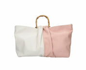 B261EU  BORSA A MANO Manila Grace Bianco/Cipria 0000000592