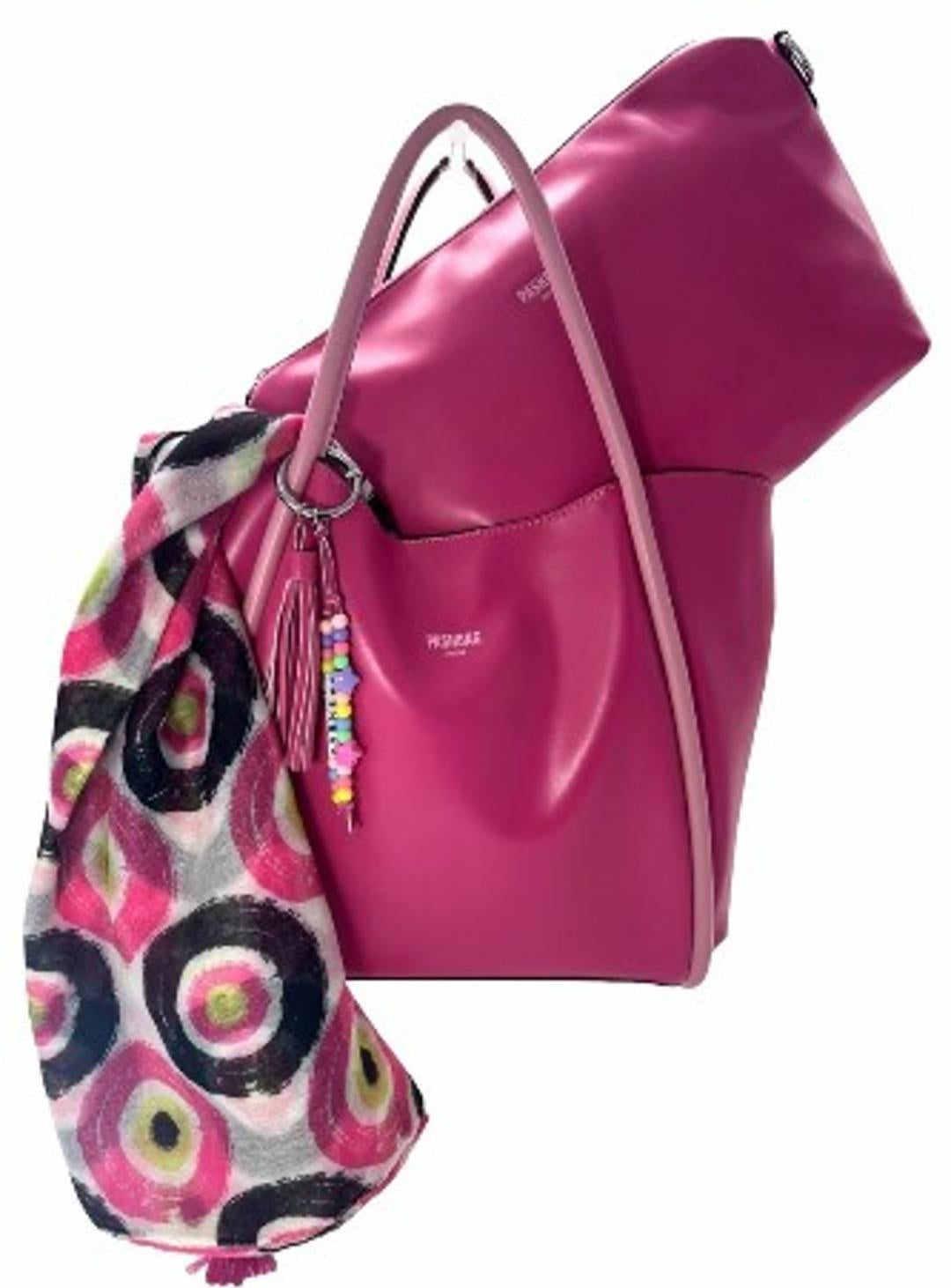15627-FRI-S4B SHOPPING BAGS Pash Bag Fuchsia 0000000461