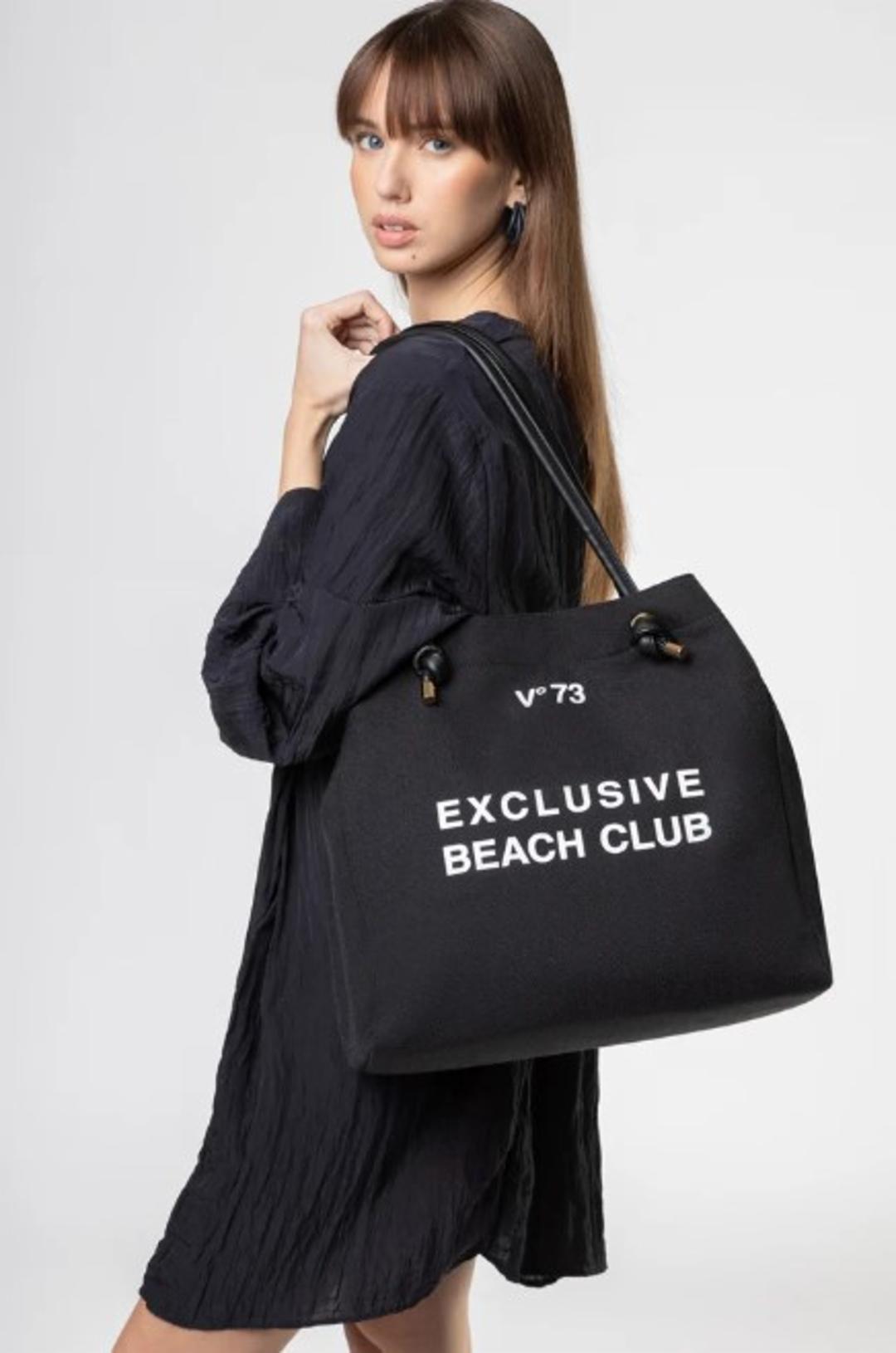 73BSQM01 SHOPPING BAGS V73 Black 0000000330