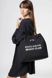 73BSQM01 SHOPPING BAGS V73 Black 0000000330