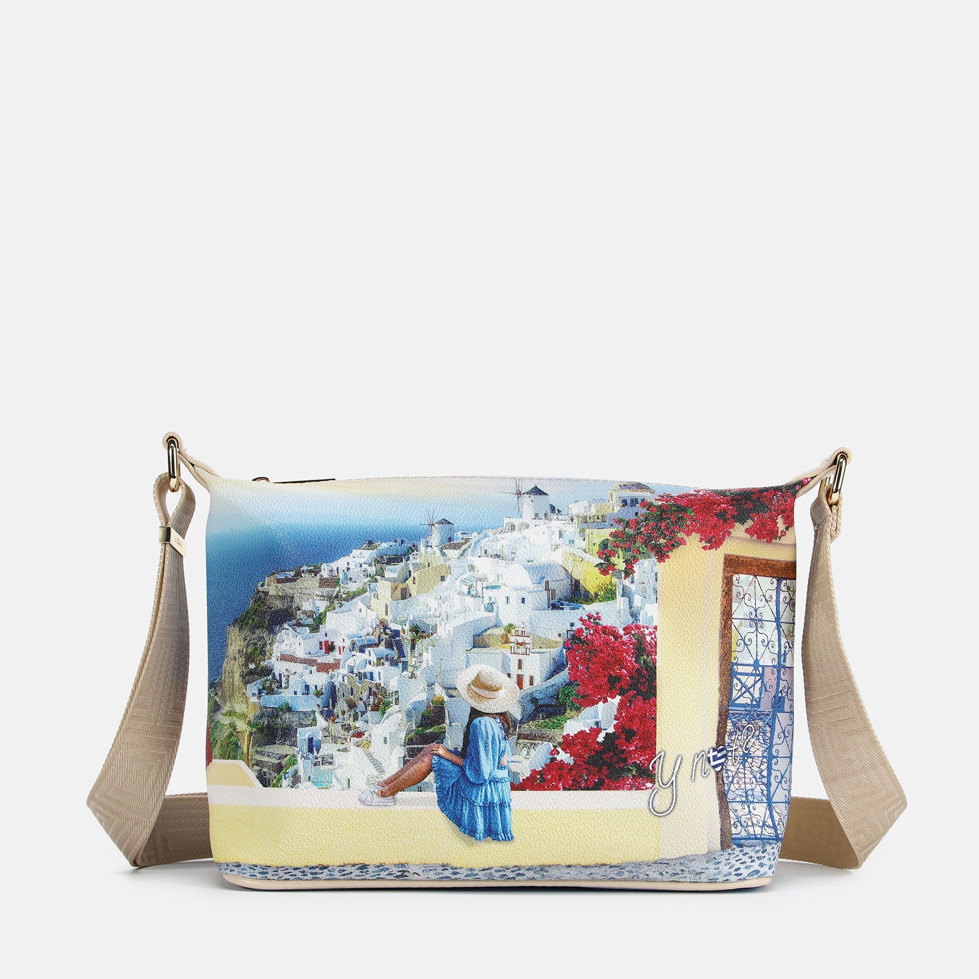 Hobo Bag - Greek Summer / Taglia Unica - borse hobo