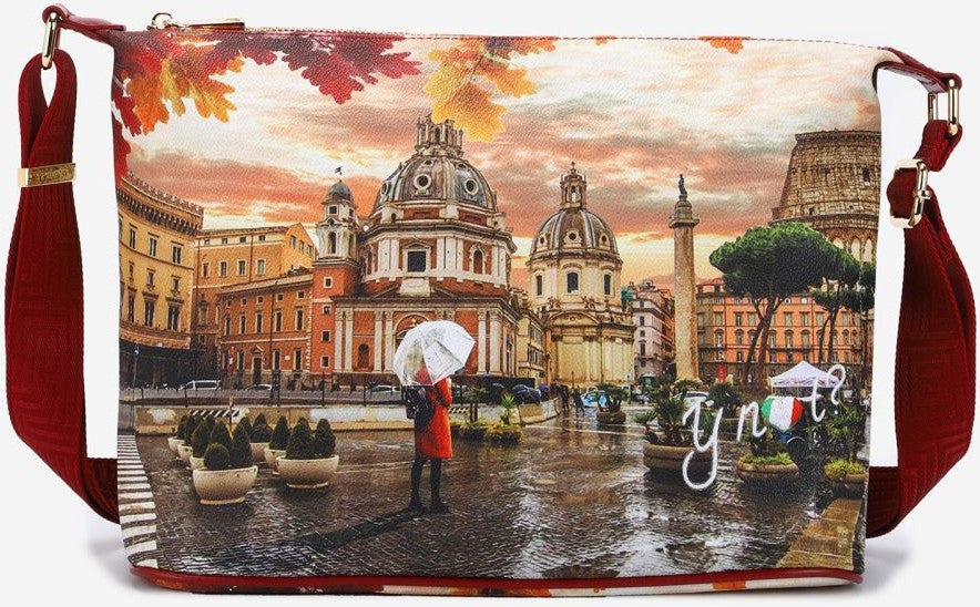Hobo Donna Ynot? yes607f5-rome - Rome Raining / Taglia Unica - borse hobo