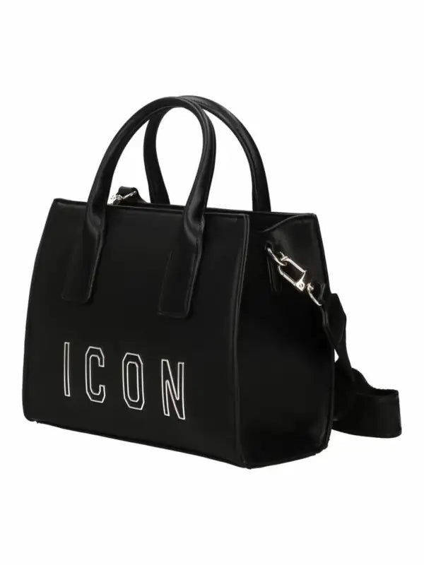 ICBS17A01 BORSE SHOPPING ICON Nero 0000000560 - UNICA / Nero - BORSE SHOPPING