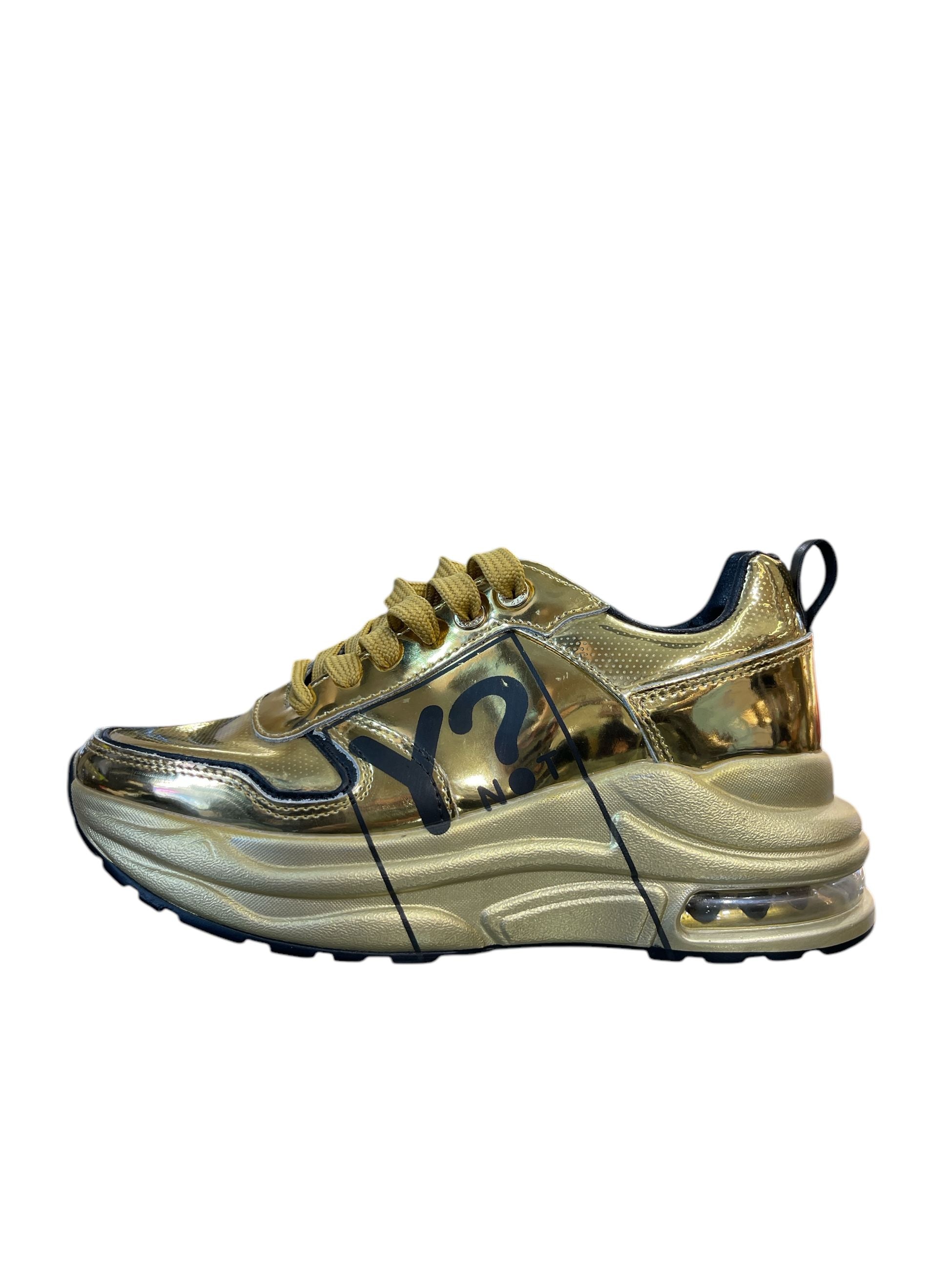 Sneakers Donna Ynot? ynio605-01 Gold Calzature