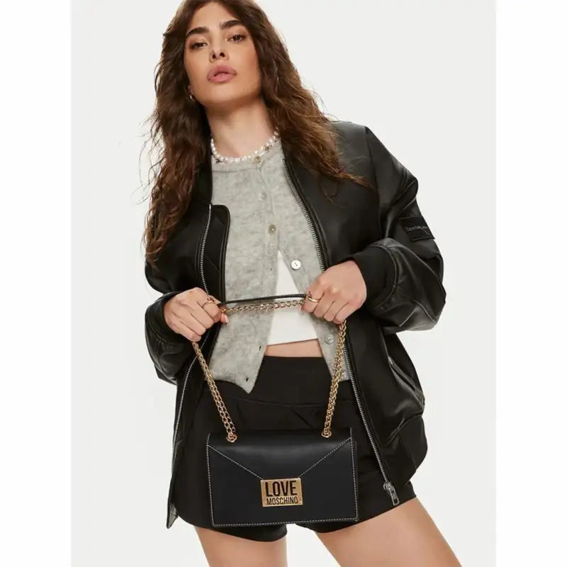 JC4073PP1LLG100A BORSE A TRACOLLA Love Moschino Nero 0000000215 - UNICA / Nero - BORSE A TRACOLLA