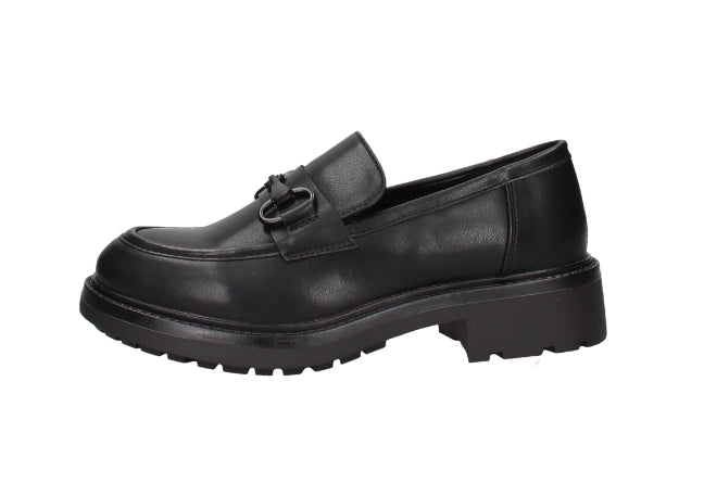 Mocassino Donna Grace gr397 Nero Calzature