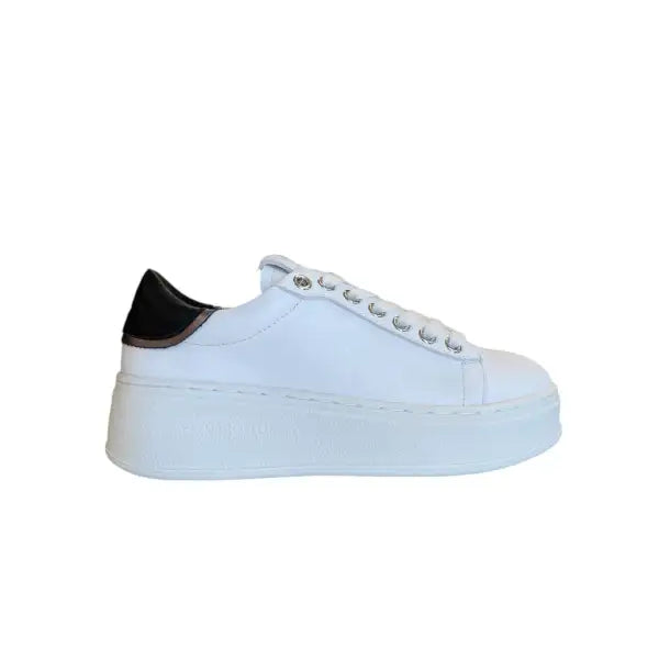 Marc Ellis SNEAKERS IN Ecopelle bianca Bianco Nero