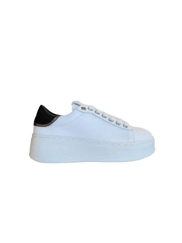 Marc Ellis SNEAKERS IN Ecopelle bianca Bianco Nero