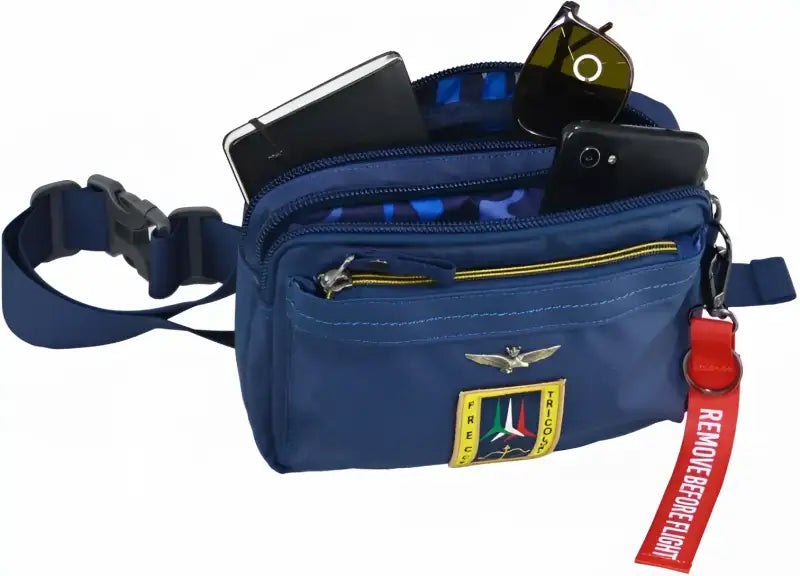 Marsupio uomo Blu Taglia Unica