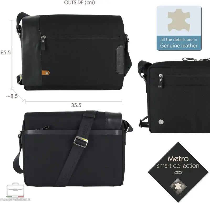 Messanger Adulto unisex Acciaio