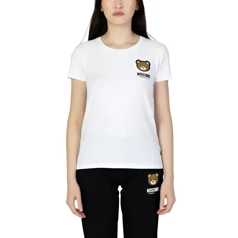 Moschino Underwear T-Shirt Donna - white-1 / S - Abbigliamento T-shirt
