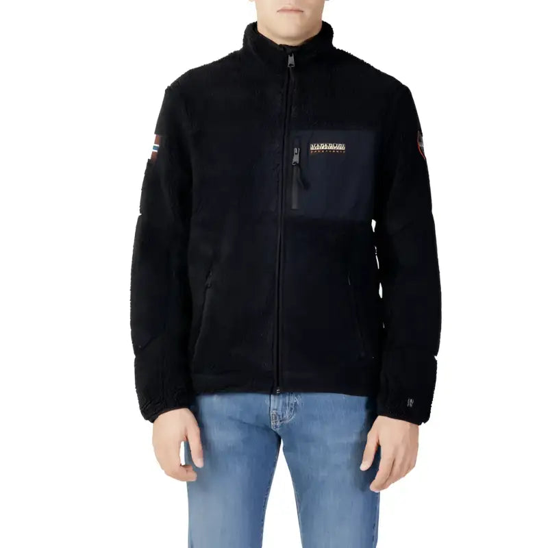 Napapijri Felpa Uomo - black / XXL - Abbigliamento Felpe