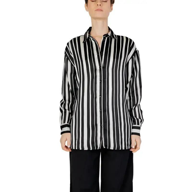 Only Camicia Donna black