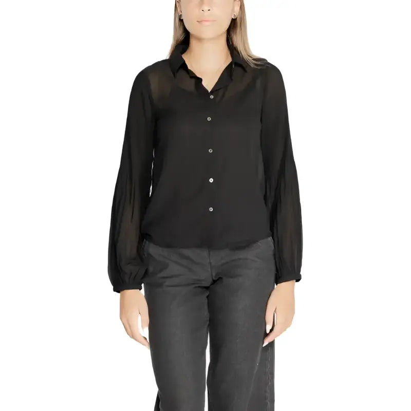 Only Camicia Donna black
