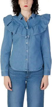 Only Camicia Donna blue-1