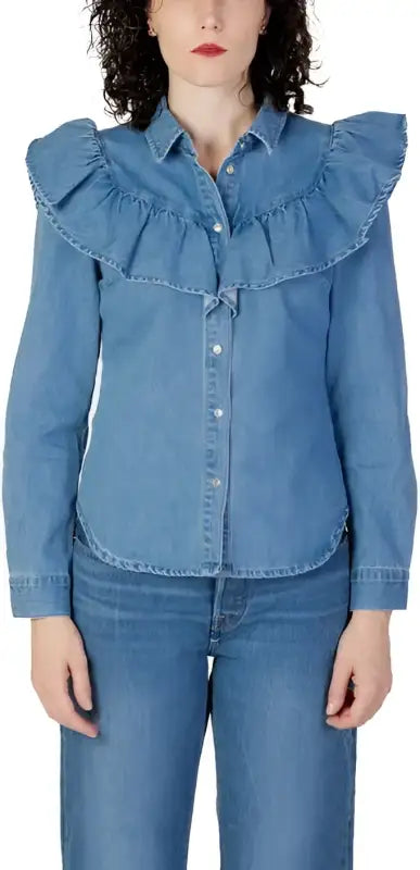 Only Camicia Donna blue-1