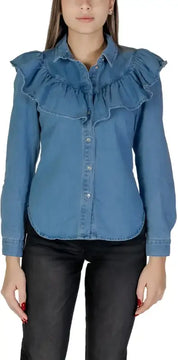 Only Camicia Donna blue