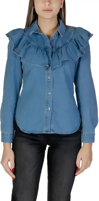 Only Camicia Donna blue