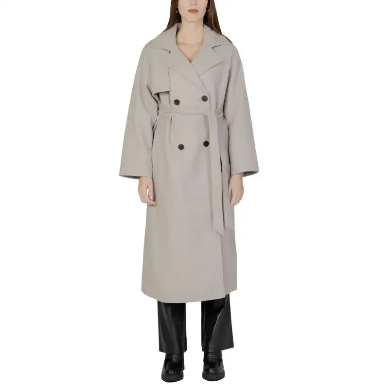 Only Cappotto Donna beige XL