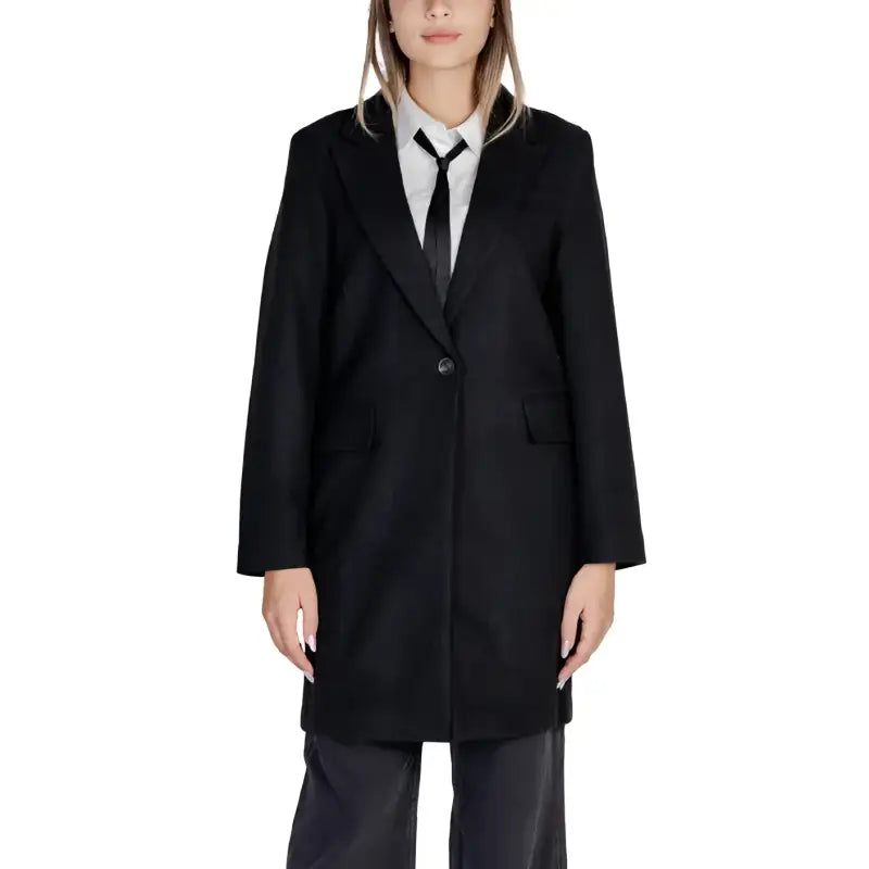 Only Cappotto Donna black