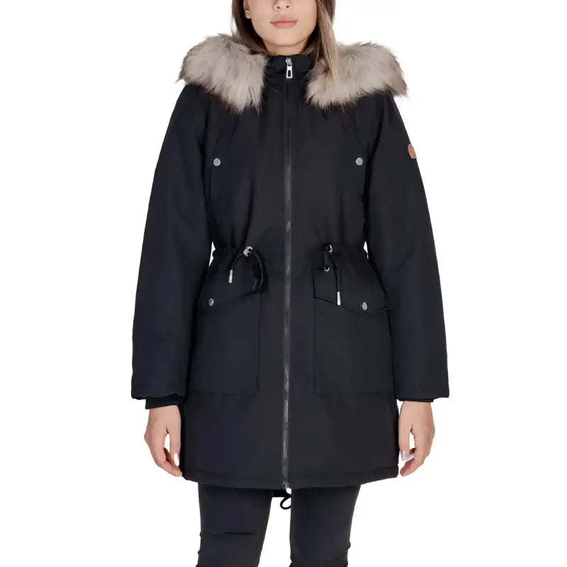 Only Cappotto Donna black