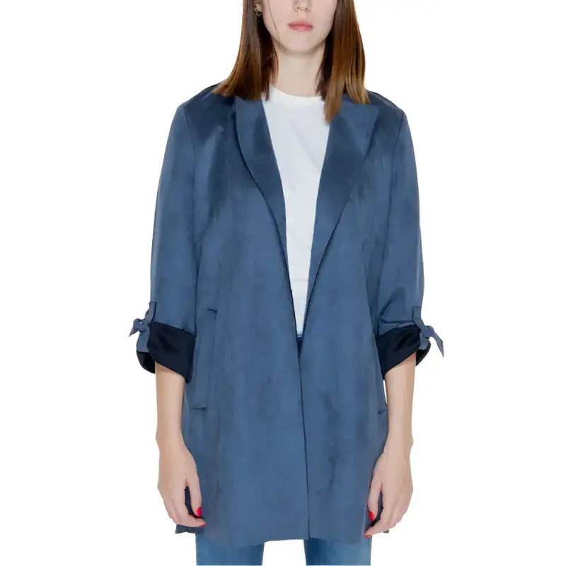Only Cappotto Donna blue