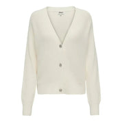 Only Cardigan Donna - white / M - Abbigliamento Cardigan