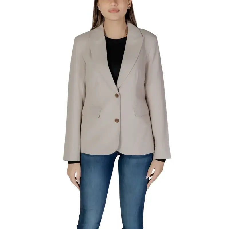 Only Giacca Donna beige