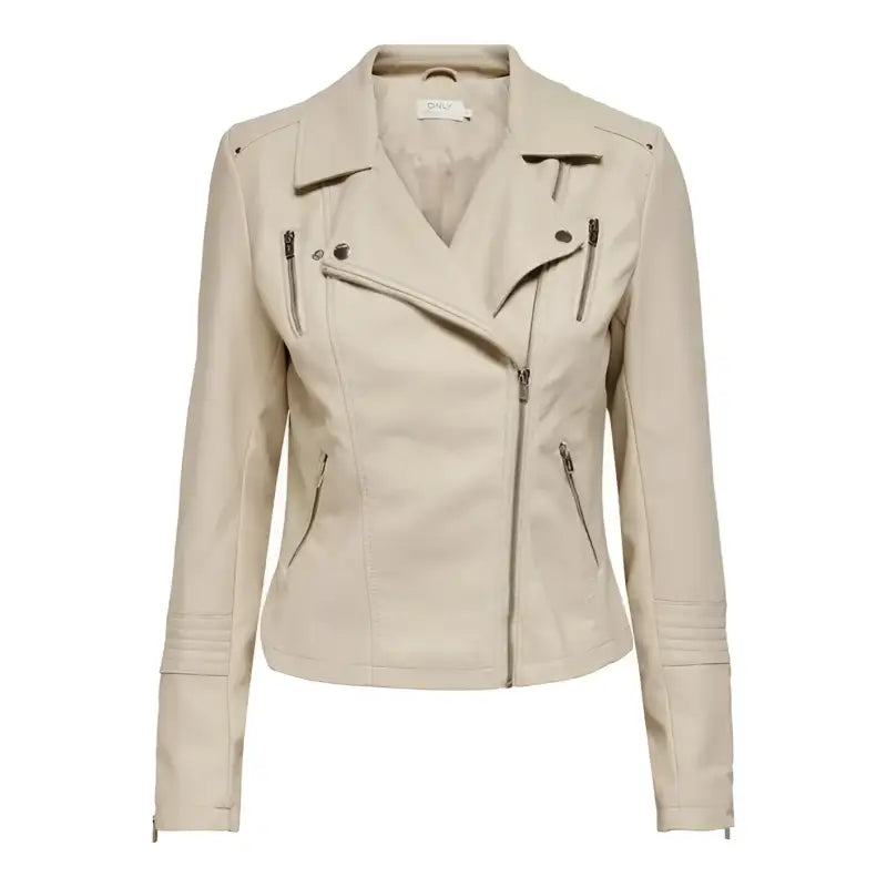 Only Giacca Donna - beige / 34 - Abbigliamento Giacche