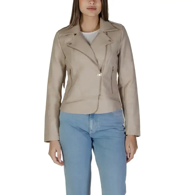 Only Giacca Donna beige