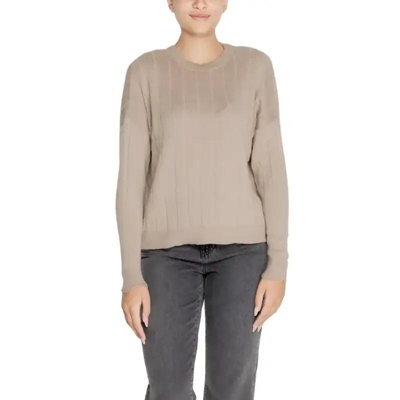 Only Maglia Donna beige