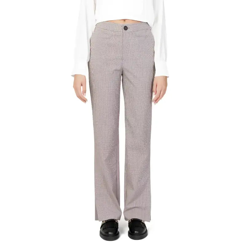 Only Pantaloni Donna beige