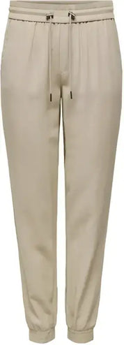 Only Pantaloni Donna beige